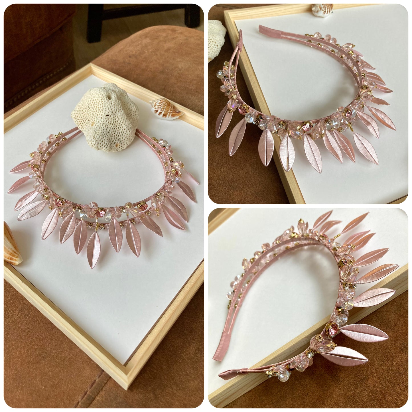 Unique Design Crown & Choker 2-IN-1