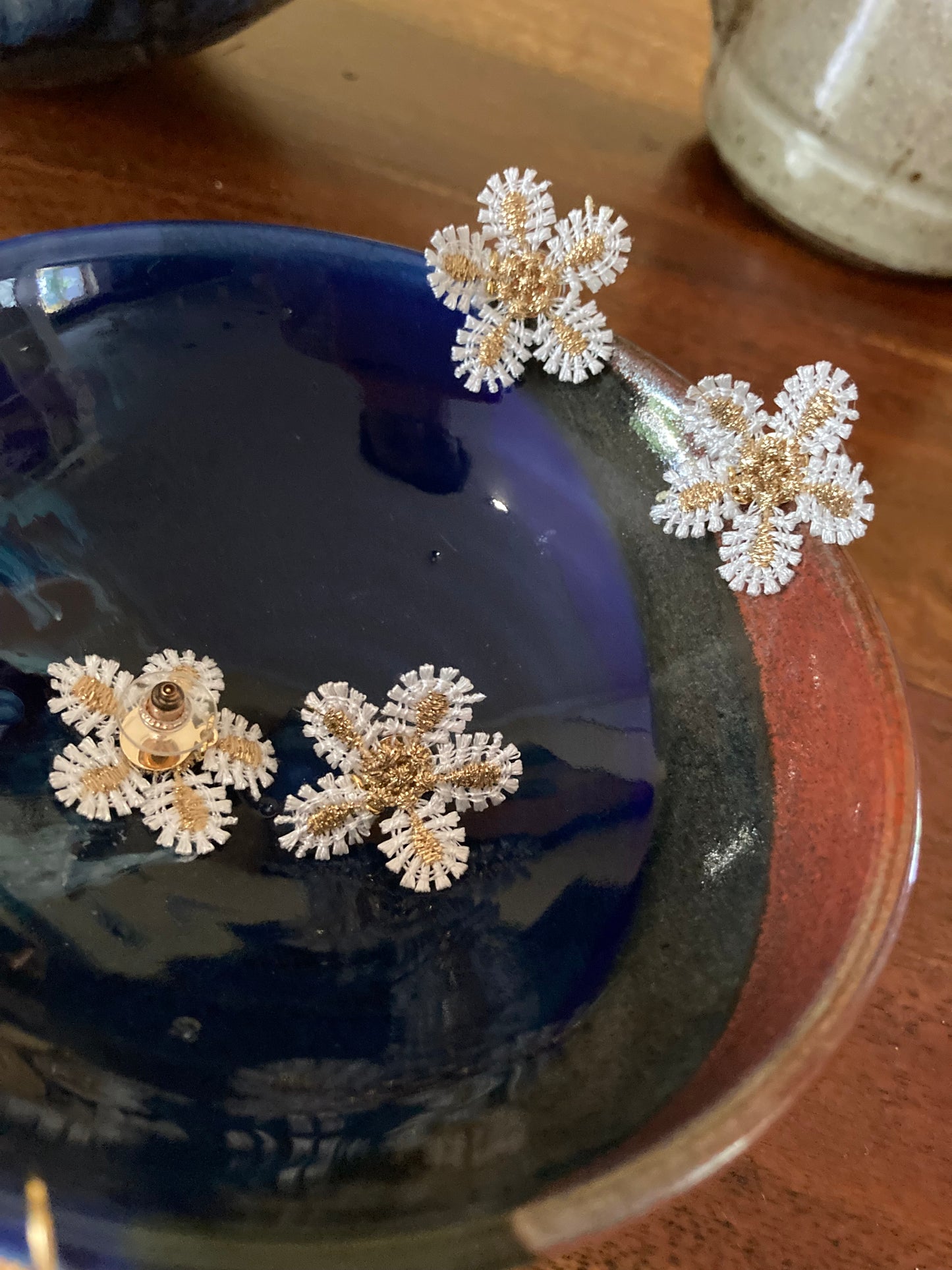 Elegant Snowflake Earrings & Studs